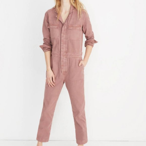 NEW Madewell Slim Coveralls Jumpsuit sz LARGE!